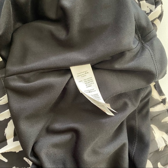 Gap Brushstroke Feather Print A Line Dress - Picture 4 of 5